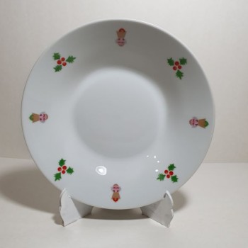 Plato Sopa, porcelana linea verde